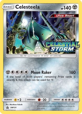 Celesteela (Prerelease) (SM131/248) - SM Promos Holofoil - Promo