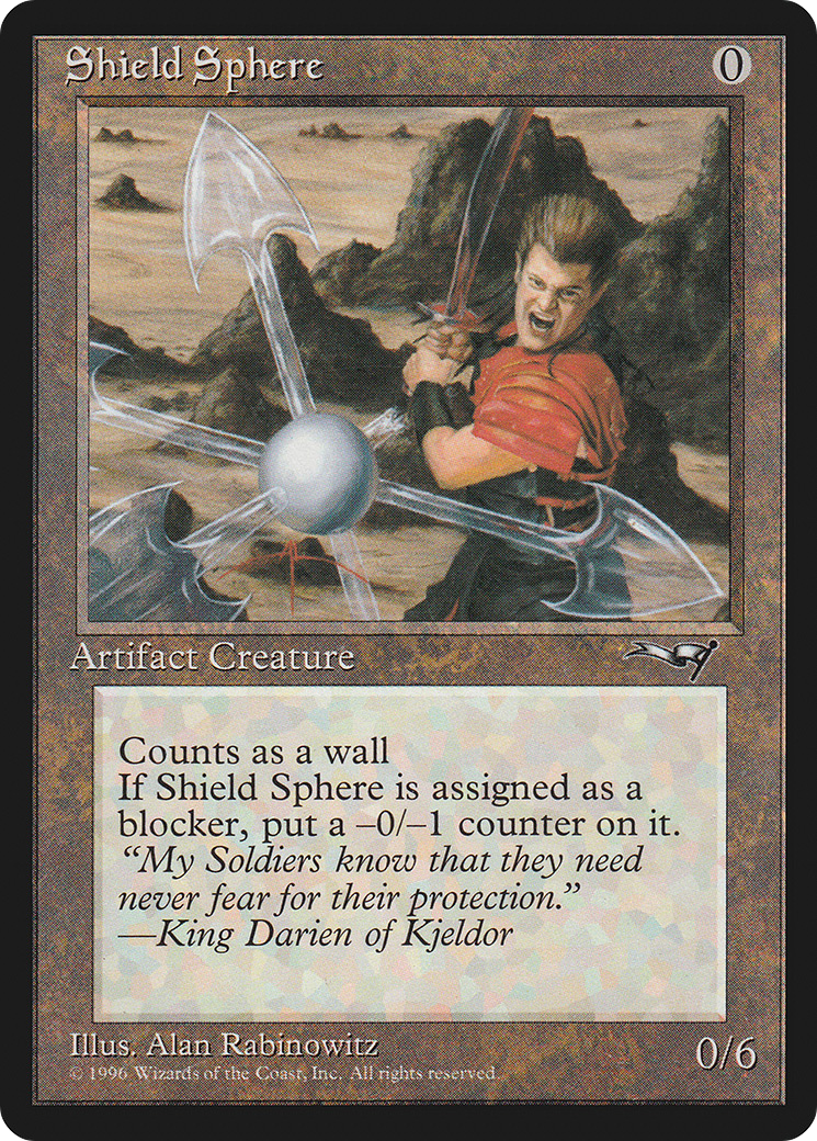 Shield Sphere (ALL-129) - Alliances