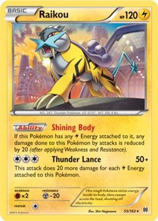 Raikou 055/162 - Blister Exclusives Holofoil - Promo
