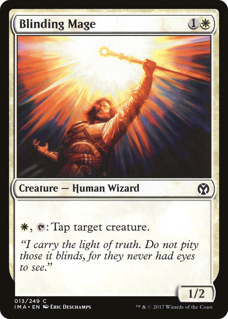 Blinding Mage (IMA-013) - Iconic Masters