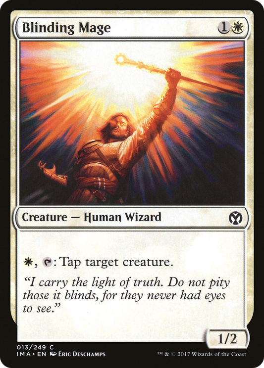 Blinding Mage (IMA-013) - Iconic Masters