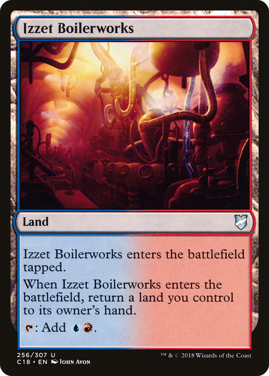 Izzet Boilerworks (C18-256) - Commander 2018