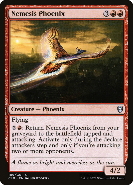 Nemesis Phoenix (CLB-189) - Commander Legends: Battle for Baldur's Gate