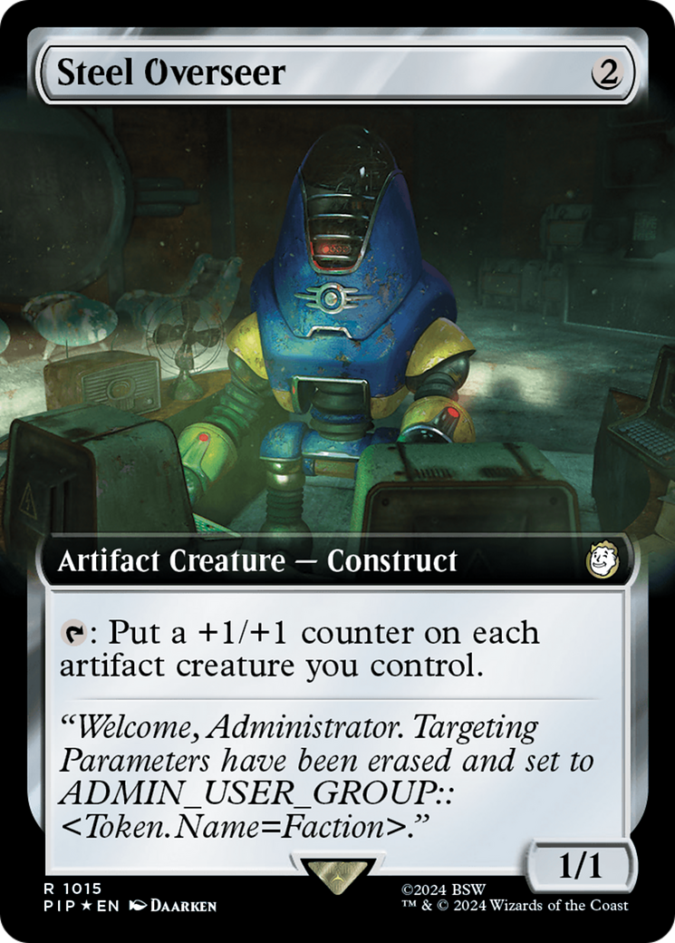 Steel Overseer (PIP-1015) - Fallout: (Extended Art) Foil