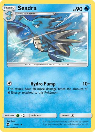 Seadra (17/70) - Dragon Majesty  - Uncommon
