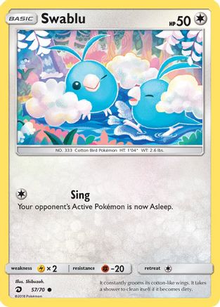 Swablu 57/70 - Dragon Majesty