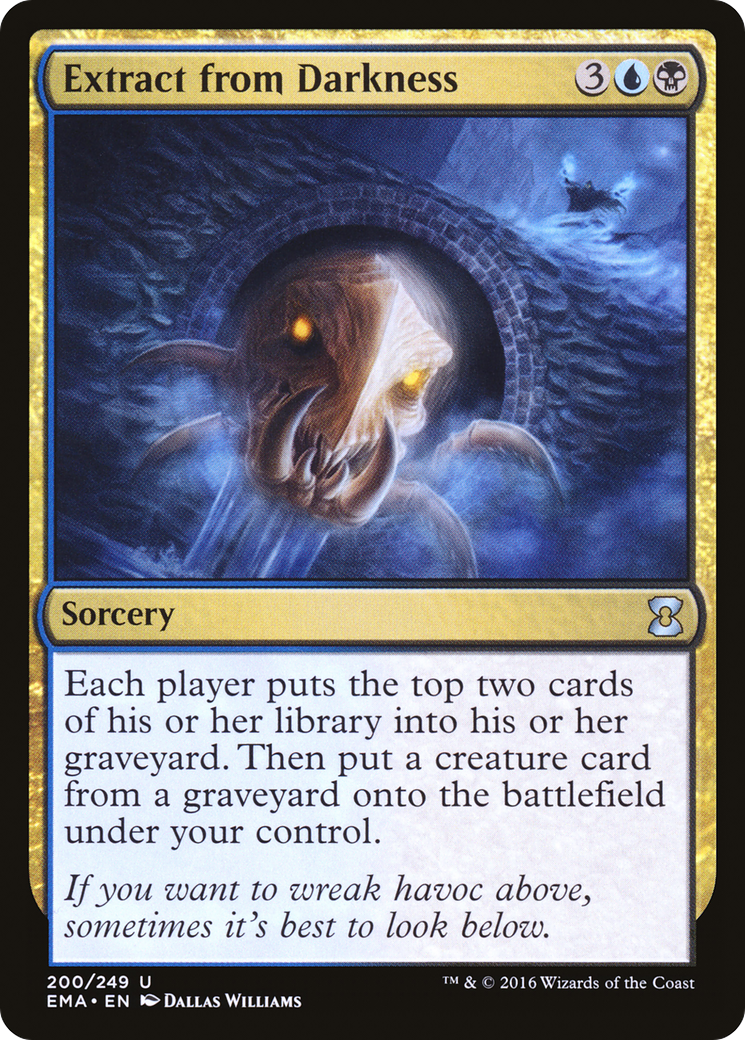 Extract from Darkness (EMA-200) - Eternal Masters Foil