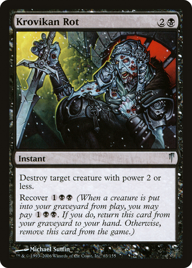 Krovikan Rot (CSP-063) - Coldsnap Foil