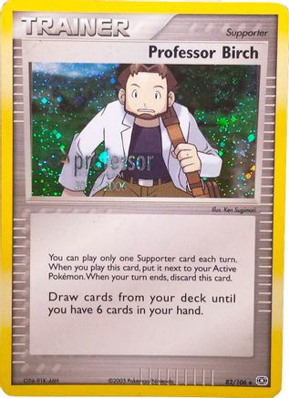 Professor Birch (2006) () Holofoil