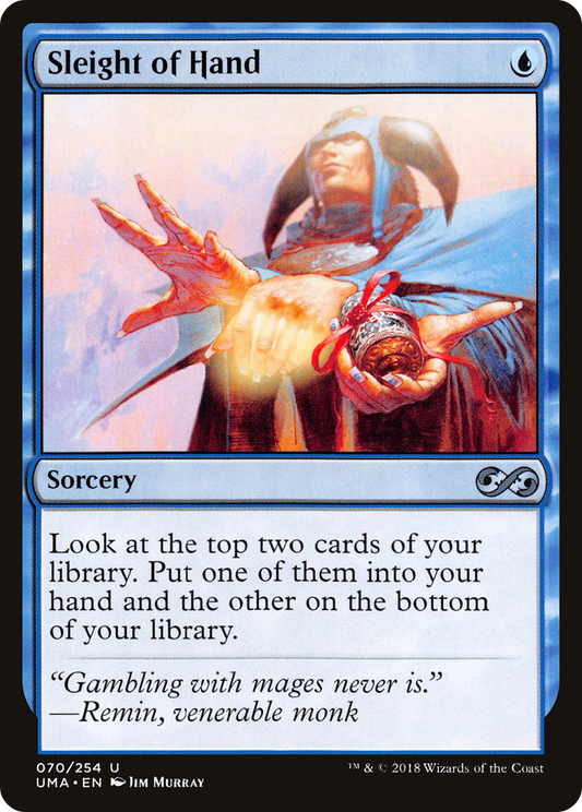 Sleight of Hand (UMA-070) - Ultimate Masters Foil