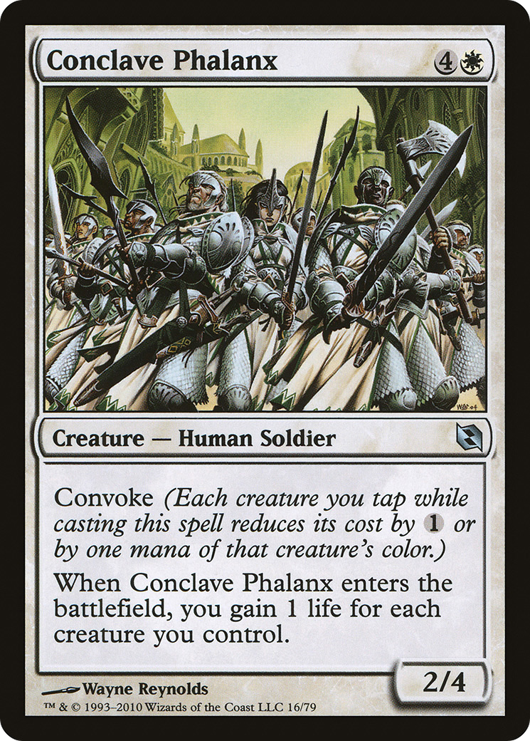 Conclave Phalanx (DDF-016) - Duel Decks: Elspeth vs. Tezzeret