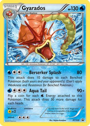 Gyarados XY109 - XY Promos Holofoil - Promo