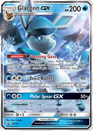 Glaceon GX SM147 - SM Promos Holofoil - Promo