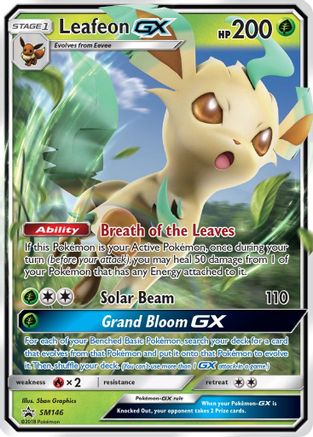 Leafeon GX (SM146/248) - SM Promos Holofoil - Promo