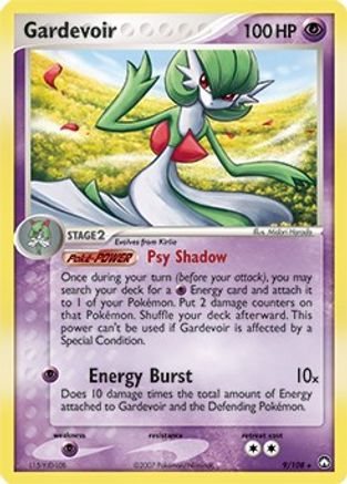 Gardevoir 009/108 - Deck Exclusives Normal - Rare