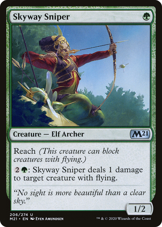 Skyway Sniper (M21-206) - Core Set 2021 Foil