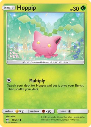 Hoppip (11/214) - SM  Lost Thunder  - Common