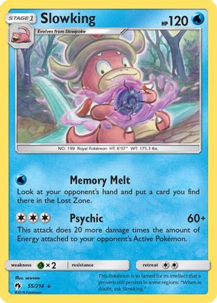 Slowking 55/214 - Lost Thunder