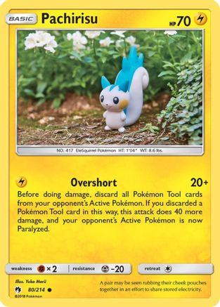 Pachirisu (80/214) - SM  Lost Thunder  - Common