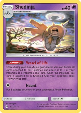 Shedinja 95/214 - Lost Thunder