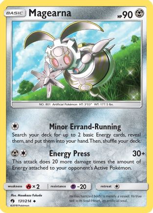 Magearna (131/214) - SM  Lost Thunder  - Uncommon
