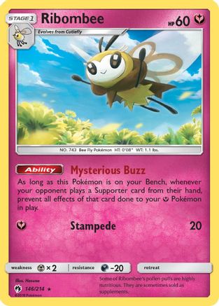 Ribombee 146/214 - Lost Thunder