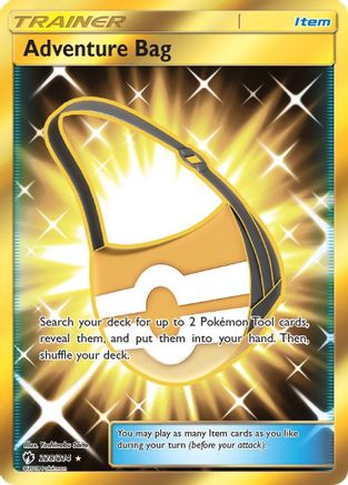 Adventure Bag (Secret) (228/214) - SM  Lost Thunder Holofoil - Secret Rare