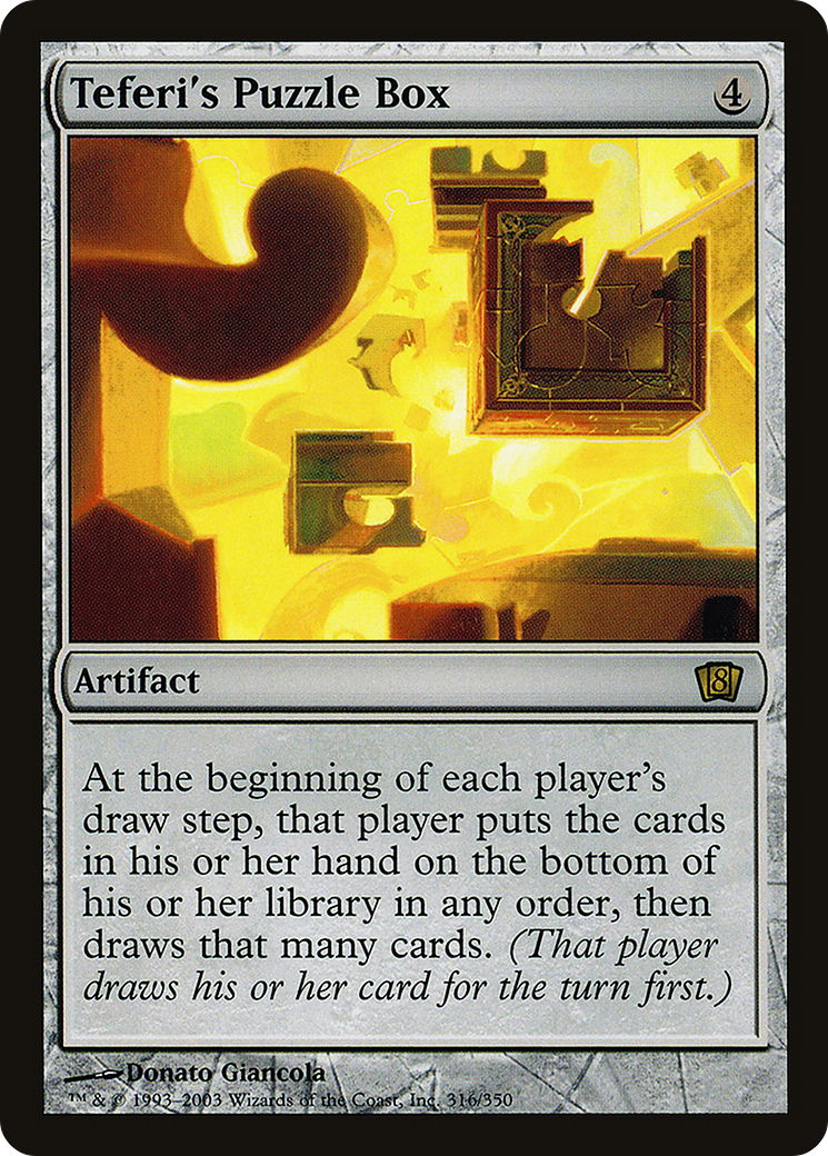 Teferi's Puzzle Box (8ED-316★) - Eighth Edition Foil