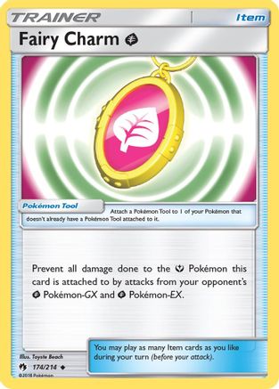 Fairy Charm Grass 174/214 - Lost Thunder Reverse Holofoil