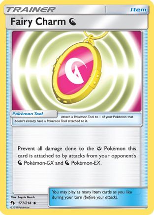 Fairy Charm O 177 - SM  Lost Thunder Reverse Holofoil - Uncommon