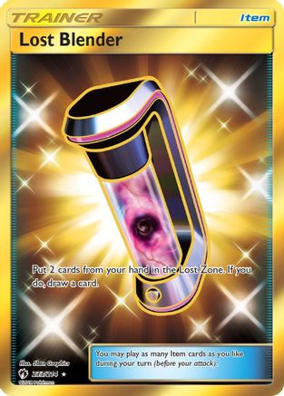 Lost Blender (Secret) (233/214) - SM  Lost Thunder Holofoil - Secret Rare
