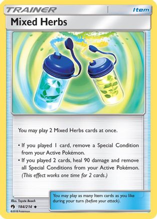 Mixed Herbs (184/214) - SM  Lost Thunder  - Uncommon
