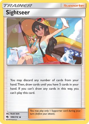 Sightseer 189/214 - Lost Thunder Reverse Holofoil