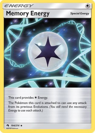 Memory Energy (194/214) - SM  Lost Thunder  - Uncommon