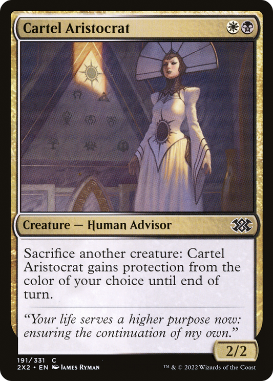 Cartel Aristocrat (2X2-191) - Double Masters 2022 Foil