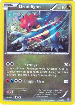 Druddigon 070/106(Cosmos - Blister Exclusives Holofoil - Promo