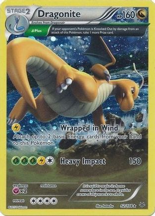 Dragonite (Cosmo Holo) (52) - Miscellaneous Cards & Products Holofoil - Holo Rare
