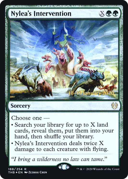 Nylea's Intervention (PTHB-188S) - Theros Beyond Death Promos Foil