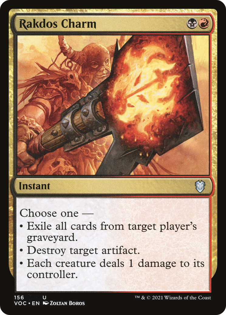 Rakdos Charm (VOC-156) - Crimson Vow Commander