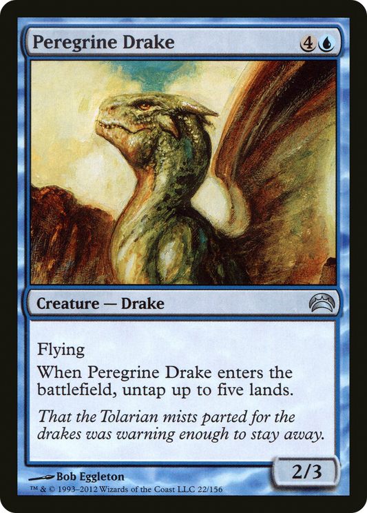 Peregrine Drake (PC2-022) - Planechase 2012