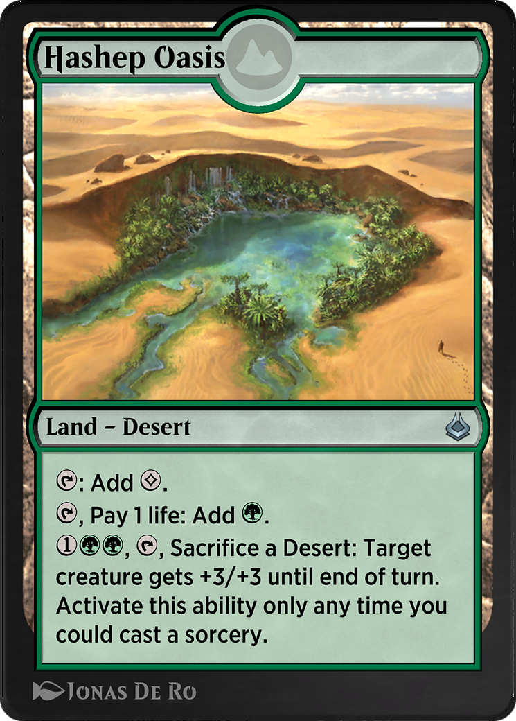 Hashep Oasis (AKR-301) - Amonkhet Remastered