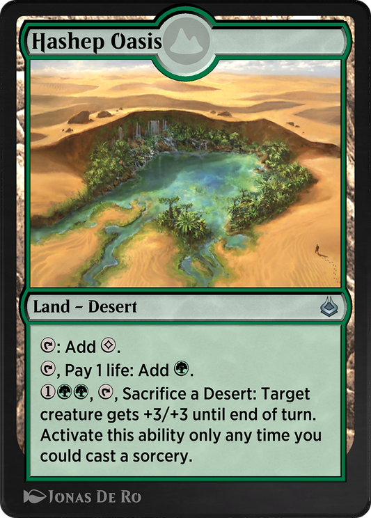 Hashep Oasis (AKR-301) - Amonkhet Remastered