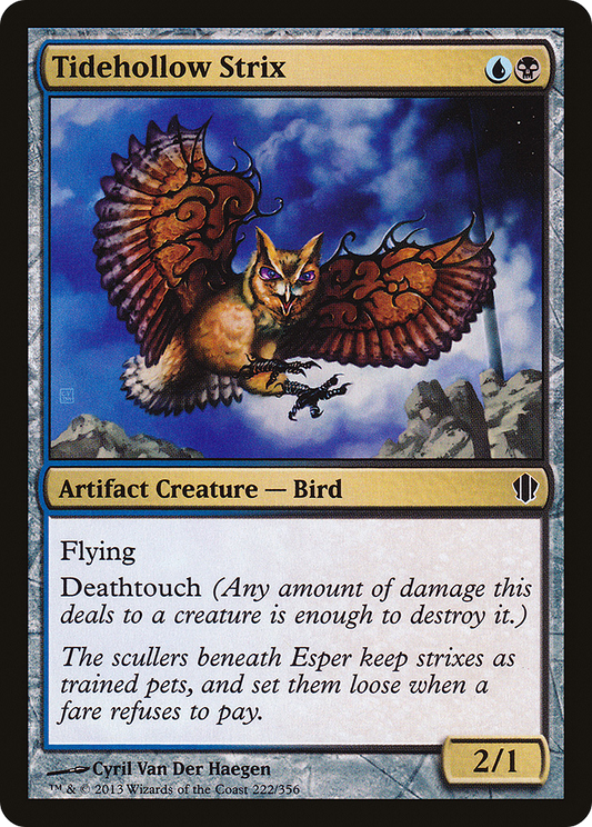 Tidehollow Strix (C13-222) - Commander 2013