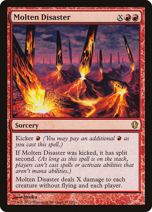 Molten Disaster (C13-117) - Commander 2013