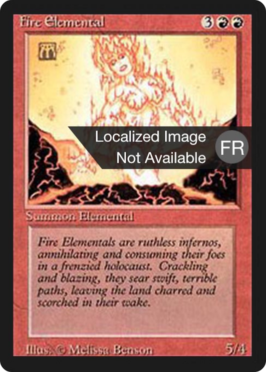 Fire Elemental (FBB-149) - Foreign Black Border