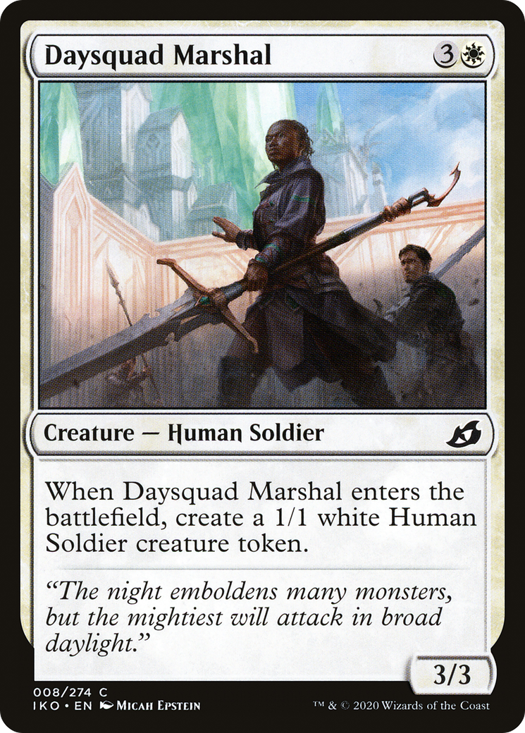Daysquad Marshal  (IKO-008) - Ikoria: Lair of Behemoths Foil