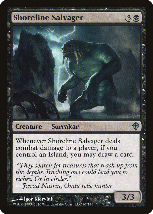 Shoreline Salvager (WWK-067) - Worldwake Foil