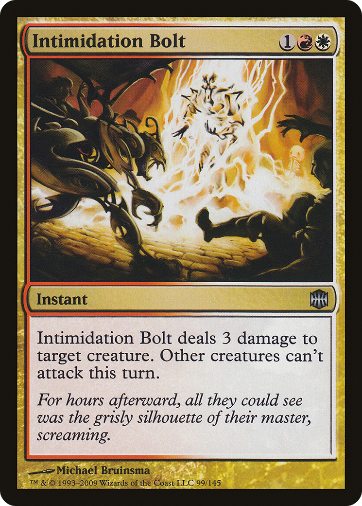 Intimidation Bolt (ARB-099) - Alara Reborn