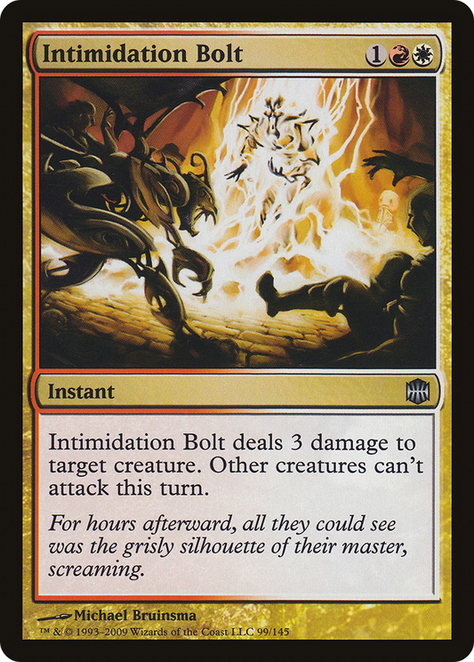 Intimidation Bolt (ARB-099) - Alara Reborn