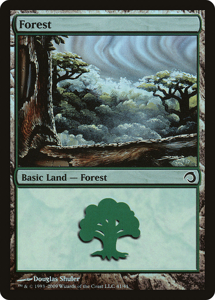 Forest (H09-041) - Premium Deck Series: Slivers Foil